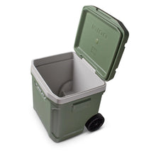 IGLOO Ecocool Latitude 60 Qt roller cooler in vintage green outdoor ice chest