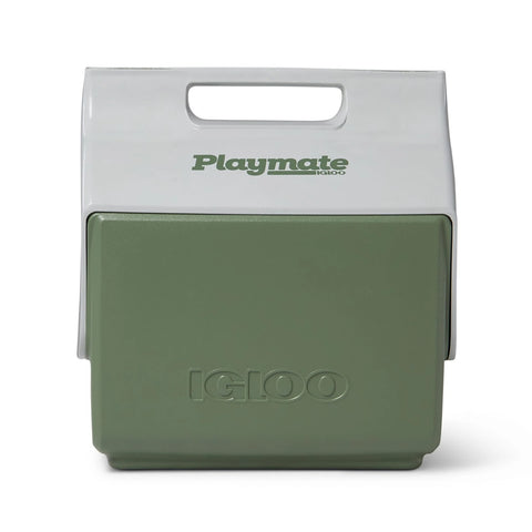 IGLOO Ecocool Little Playmate 7 Qt cooler in vintage green eco friendly design