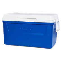 IGLOO Laguna 48 Cooler Box front view in majestic blue