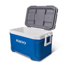 Igloo Latitude 52 cooler box 49L in indigo blue and meteorite