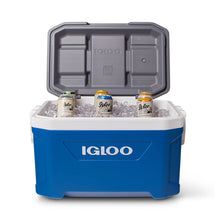 Igloo Latitude 52 cooler box 49L in indigo blue and meteorite