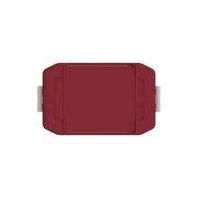 IGLOO Latitude 52 Qt cooler box in industrial red for camping