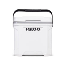 Igloo Latitude Marine Ultra 30 cooler box in white and moonscape gray