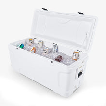IGLOO Marine Contour 150 Qt cooler box in white for boating