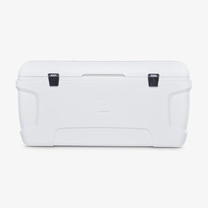 IGLOO Marine Contour 150 Qt Cooler Box – Heavy-Duty White Ice Chest for Boats & Fishing Trips