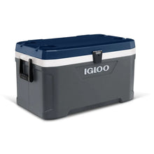 Igloo MaxCold Latitude 70 Qt cooler in Carbonite and Aegean Sea colors