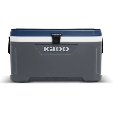 Igloo MaxCold Latitude 70 Qt cooler in Carbonite and Aegean Sea colors