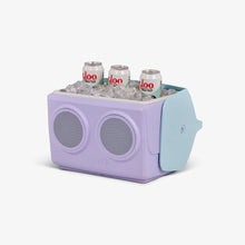 IGLOO Playmate Classic Kool Tunes powder blue 6 qt retro portable cooler