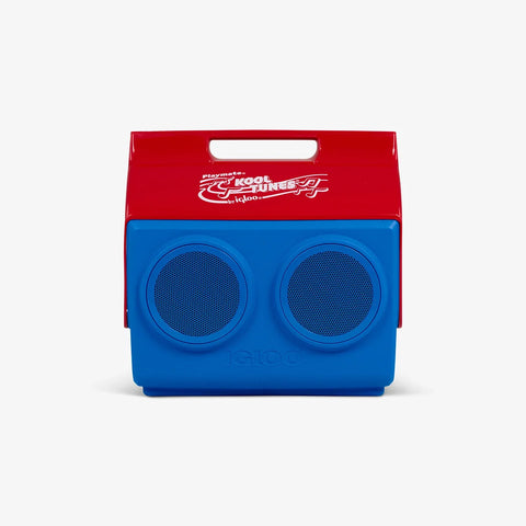 IGLOO Playmate Classic Kool Tunes Sneaky Blue Red Star 6 Qt portable cooler