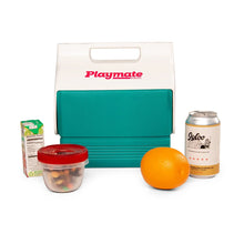 IGLOO Retro Playmate Mini 4 Qt cooler in jade color compact and portable