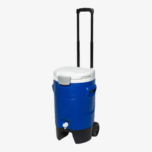 IGLOO Sport 5-Gallon Roller Water Jug with wheels in Majestic Blue