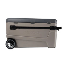 IGLOO Sportsman Sunset Glide 110 cooler box for outdoor camping and BBQ
