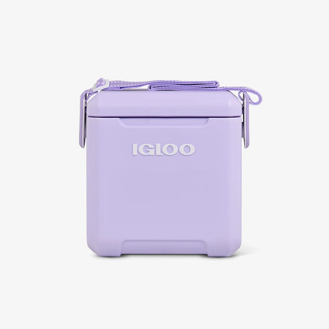 IGLOO Tag Along Too cooler in lilac compact portable ice box