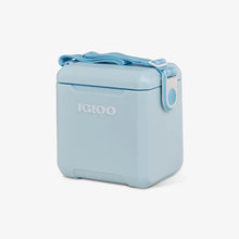 Igloo Tag Along Too cooler in powder blue compact insulated cooler