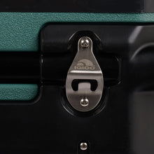 IGLOO Trailmate Journey 70 Qt cooler in spruce with all-terrain wheels