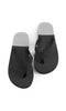Indosole Color Block Flip Flops for Men in Black Granite eco-friendly sandals