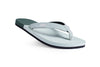 Indosole Color Block Flip Flops for Men in Light Leaf and Leaf eco-friendly sandals