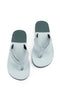 Indosole Color Block Flip Flops for Men in Light Leaf and Leaf eco-friendly sandals