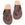 Indosole Color Block Flip Flops for Men – Soil - Light Soil Eco-Friendly Sandals