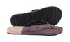 Indosole Color Block Flip Flops for Men in Soil and Light Soil eco-friendly sandals