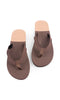 Indosole Color Block Flip Flops for Men in Soil and Light Soil eco-friendly sandals