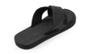 Indosole Essentials Cross Men Black Sandals eco-friendly casual footwear for men