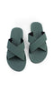 Indosole Essentials Cross Men Leaf Sandals eco-friendly comfortable sandals for men