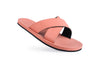Indosole Essentials Cross Men Rust Sandals eco-friendly comfortable casual footwear for men