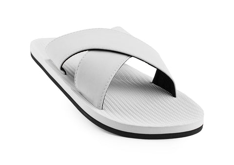 Indosole Essentials Cross Men Sea Salt eco-friendly sandals for men