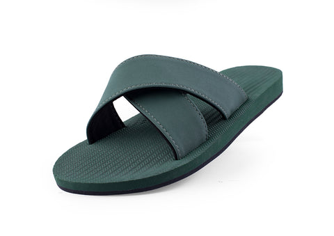 Indosole Essentials Cross Women Leaf Sandals eco-friendly stylish casual footwear for women