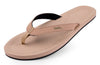 Indosole Essentials Flip Flops Women Light Soil eco-friendly recycled tire sandals for women
