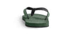 Indosole Essentials men’s leaf flip flops eco-friendly comfortable sandals made from recycled materials