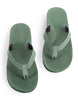 Indosole Essentials men’s leaf flip flops eco-friendly comfortable sandals made from recycled materials