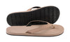 Indosole Essentials men’s light soil flip flops eco-friendly comfortable sandals
