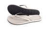 Indosole Essentials women Sea Salt flip flops eco friendly recycled tire sandals