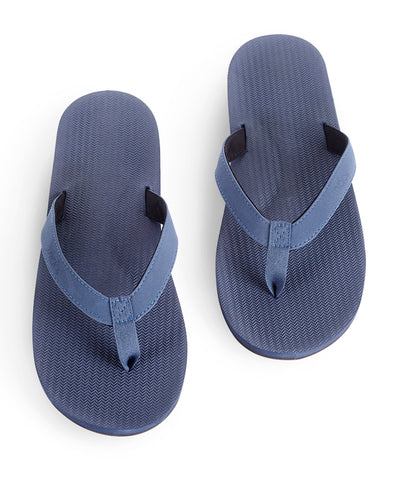 Indosole Essentials men’s shore flip flops eco friendly comfortable sandals made from recycled materials