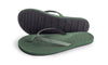Indosole Essentials Women Leaf flip flops eco friendly recycled tire sandals for women