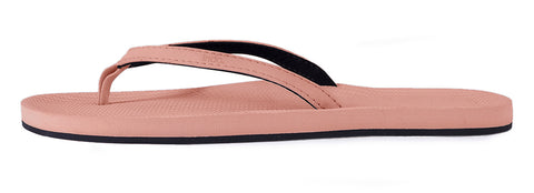 Indosole women rust flip flops eco friendly recycled tire sandals comfortable sustainable footwear