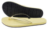 Indosole women yellow flip flops eco friendly recycled tire sandals comfortable and durable
