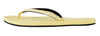 Indosole women yellow flip flops eco friendly recycled tire sandals comfortable and durable