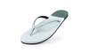 Indosole Women’s Color Block Flip Flops in Light Leaf eco-friendly casual sandals
