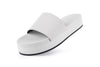 Indosole Women’s Essentials Platform Slides in Sea Salt with sustainable eco-friendly cushioned sole for comfortable casual