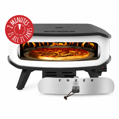 17" Gas Pizza oven with rotating stone - 90426