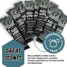 Klean Freak scent free body wipes for adults daily cleansing