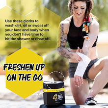 Klean Freak body wipes The Filler with refreshing citrus scent