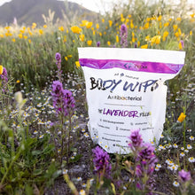 Klean Freak body wipes the filler lavender scented personal care wipes