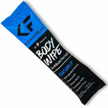 Klean Freak Body Wipes 100 pack coconut scented extra-large cleansing wipes