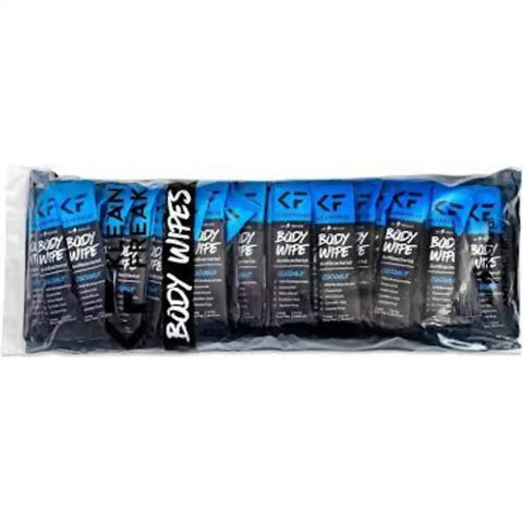 Klean Freak Body Wipes 100 pack coconut scented extra-large cleansing wipes