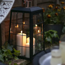 La Hacienda Alderin large lantern outdoor decorative lighting