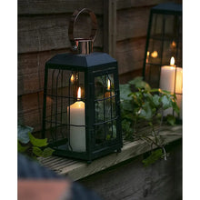 La Hacienda Alderin medium lantern stylish outdoor garden lighting